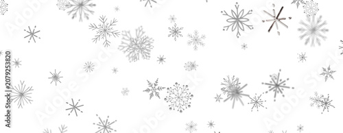 Beautiful winter scene with...