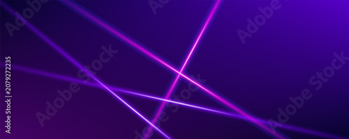 Purple blue light leak effect background. Film bokeh flare overlay. Vintage neon photo filter texture template. Exposed photography wallpaper. Abstract blur ultraviolet gradient backdrop. Vector