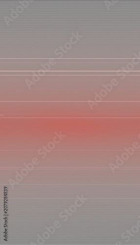 Scanlines Glitch Effect Overlay PNG with Red Digital Distortion Background