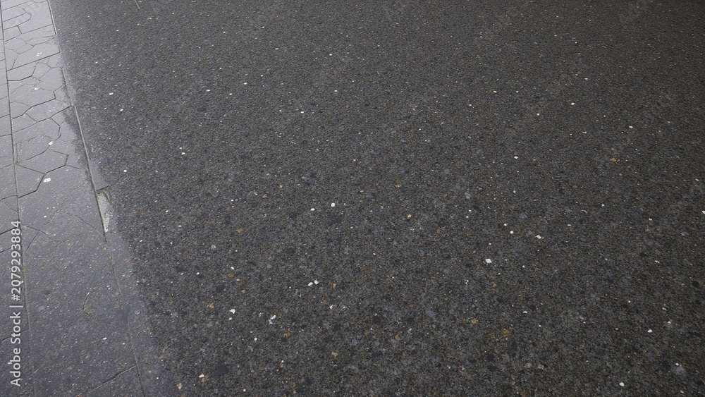 Fototapeta premium Dark Grey Mosaic Terrazzo Stone Background