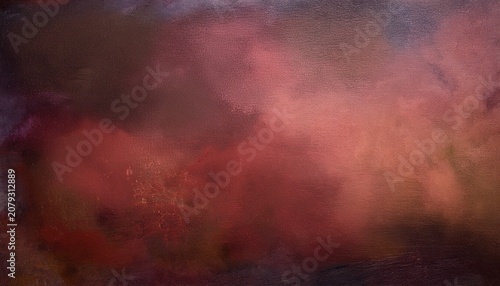 Old Mauve Pastel Brown And Very Dark Pink Colored Vintage Abstract Painted Background With Space For Text Or Image