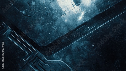 Abstract blue texture with ...