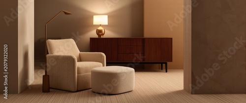 Modern harmonious living sp...