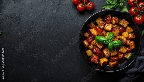 Oven roasted vegetable dish...