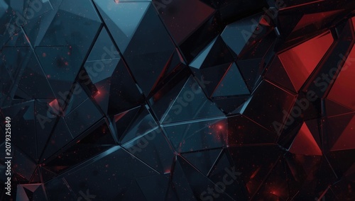 Abstract geometric pattern ...