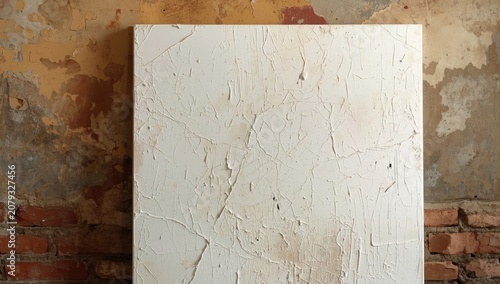 White canvas textured with ...