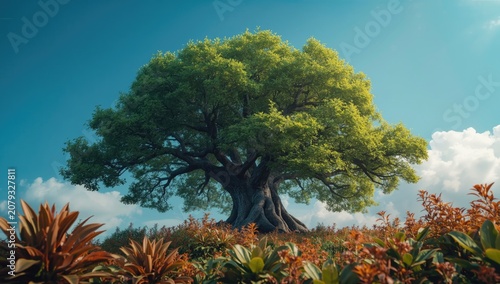 Prosperous tree of life fea...