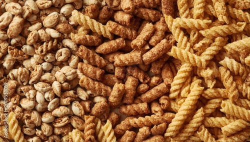 Varied gluten free cereal o...