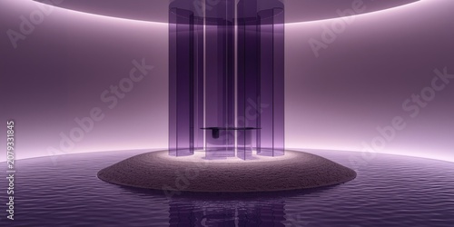 Purple themed modern showca...