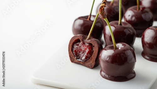 Chocolate-covered cherries ...