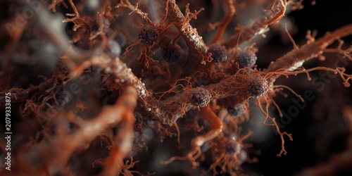 SEM image illustrating indi...