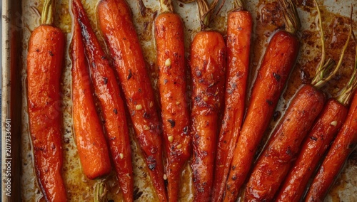 Tender roasted carrots fini...