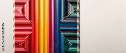 Colorful arrangement of col...