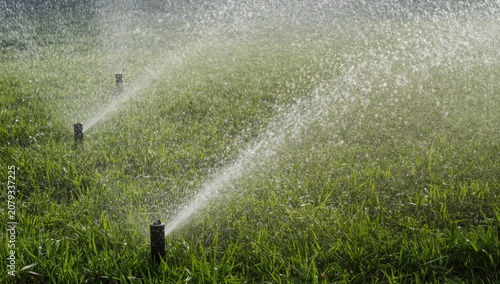 Lawn sprinkler system water...
