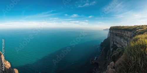 Panoramic sea vista capture...