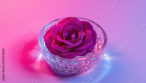 Macro view of live flower r...