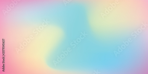 Abstract Soft Pastel Gradient Background with Fluid Multi Colored Blur Mesh