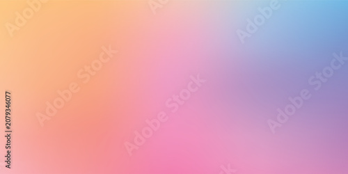 Abstract Soft Pastel Gradient Background with Smooth Colorful Blur