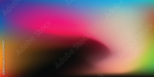 Abstract Colorful Gradient Background with Smooth Blended Hues.