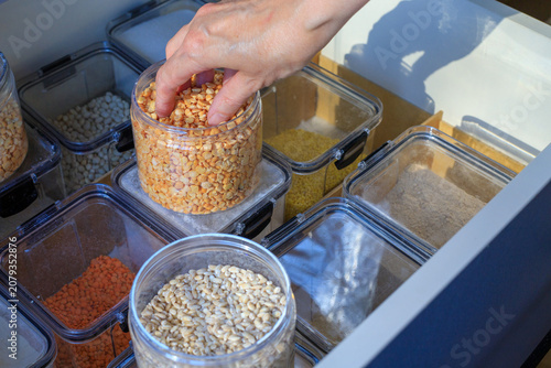 Foto Food storage containers