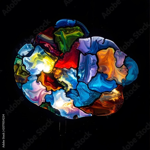 abstract blue background