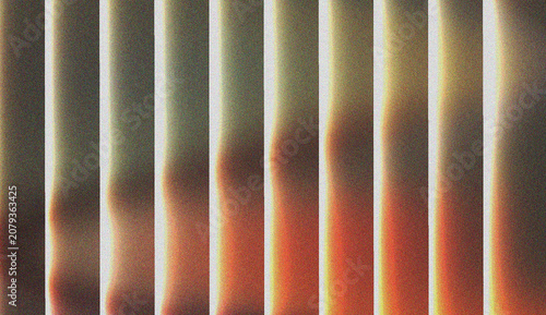 Warm glowing abstract vertical stripes creating a captivating radiant pattern with a soft textured aesthetic