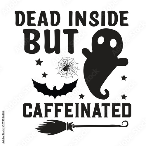 Fotografie dead inside but caffeinated