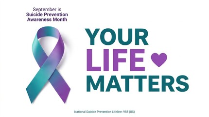 Your Life Matters Awareness Poster