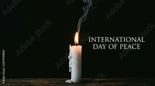 International Day Of Peace Candle