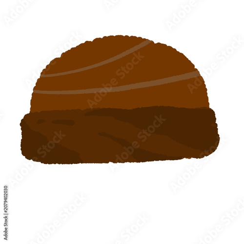 Golden Brown Hamburger Bun Top Isolated Close Up.