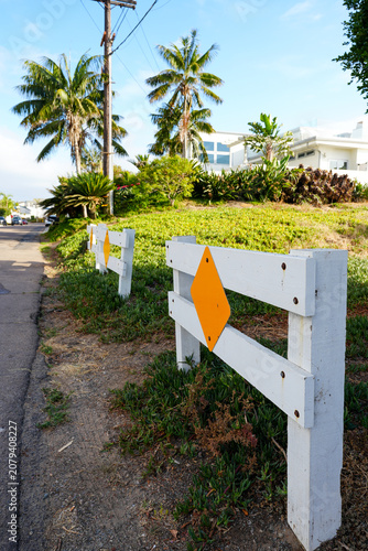 Fence by the beach