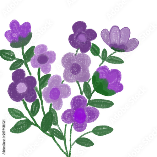 bouquet of lilac flowers