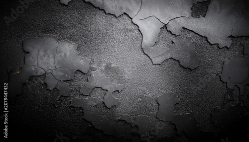 Old Wall Texture Cement Dirty Gray With Black Background Abstract Grey And Silver Color Design Are Light With White Background