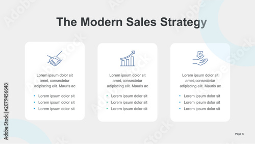Business Growth and Sales Performance Presentation Slide Template