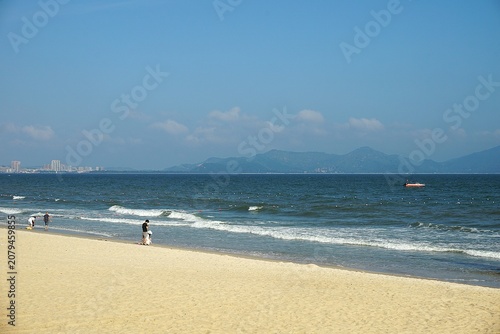 beach and sea