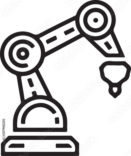 Advanced Industrial Robotic Arm for Modern Manufacturing Production