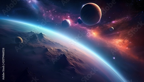 distant exoplanet system in the milky way galaxy
