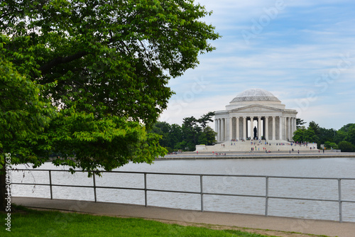 Bild auf Leinwand Jefferson Memorial in Washington DC United States