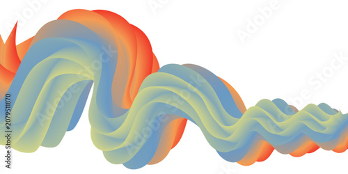 Foto Modern dragon colorful shapes vector