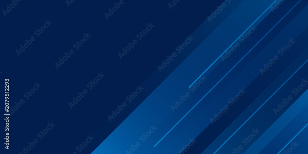 Obraz premium Abstract modern blue square digital background