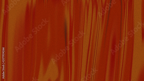 Abstract orange liquid texture with flowing vertical lines, warm amber marble background, smooth copper silk fabric waves, elegant burnt orange backdrop