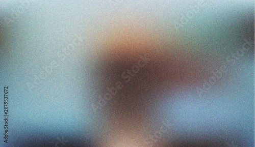 Soft pastel gradient blending gentle light blue, muted brown, and warm orange tones with fine grain