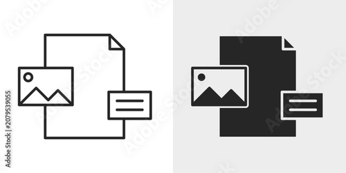 Mockup Icon represents a visual preview of a design concept.