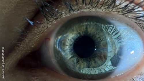 Foto eye of the man