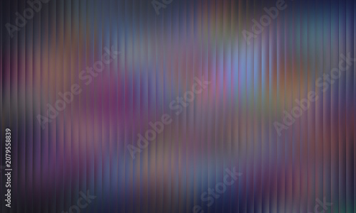 Blurred colorful gradient background with vertical stripes pattern abstract blur dark neon texture design. Resizable and Editable.