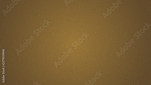 Abstract coffee gold gradient animation featuring a geometric mosaic texture with morphing polygonal shapes that subtly shift and transform in place.