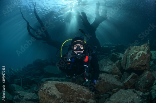 Buceo en Cordillera de los Andes