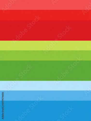 Window of Tolerance Concept Visual Diagram Showing Three Zones Representing Emotional States in a Bold Flat Design With a Red Green Blue Palette