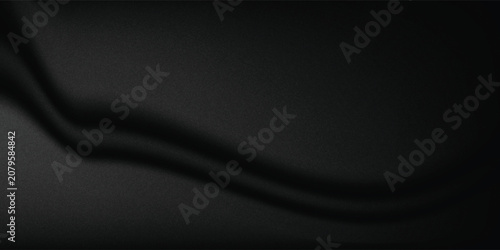 Schilderij op canvas An abstract black and dark gray background .