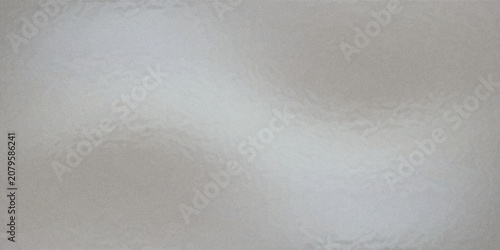 Light matte rippled surface. Plastic glass. Frosted winter window glass. White gray gradient transparent background. Panoramic realistic Vector illustration